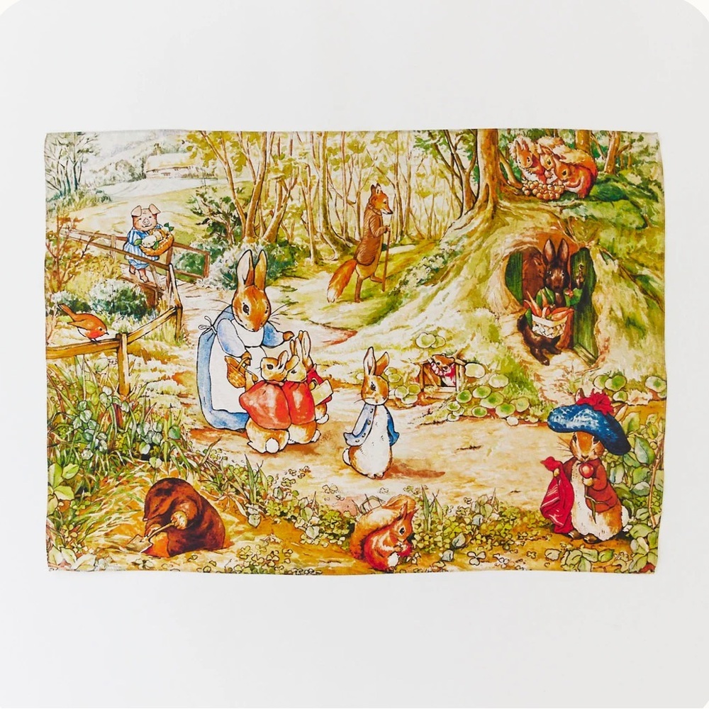 NWT Sarah’s Silks Play silk Beatrix Potter Peter Rabbit Limited Ed Waldorf